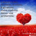 frasi d'amore: l'amore è fatto d'istanti